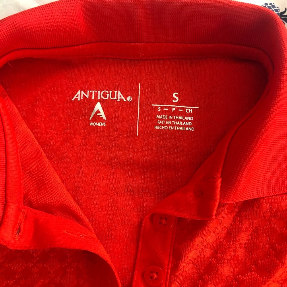 Antiqua golf shirt worn once